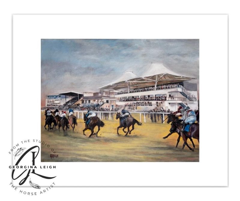 Bath Racecourse Print